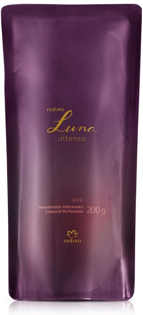 Refil Desodorante Hidratante Corporal Perfumado Luna Intenso