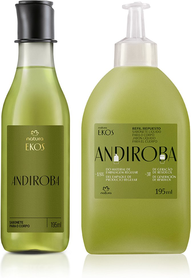 Imagem principal Kit Sabonete Líquido Corporal Ekos Andiroba com Refil Natura BR Natura BR