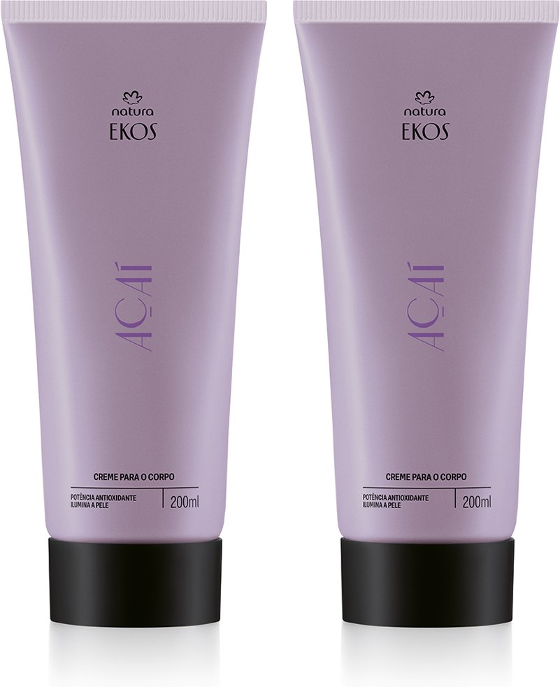 Imagem principal Kit Creme Desodorante Hidratante para o Corpo Ekos Açaí (2 unidades) Natura BR Natura BR