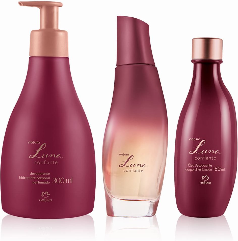 Imagem principal Kit Luna Confiante com Hidratante e Óleo Corporal (3 produtos) Natura BR Natura BR