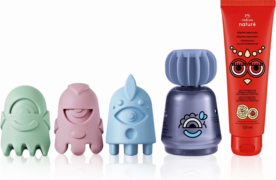 Imagem principal Kit Naturé Colônia Catavento, Sabonete em Barra e Hidratante (3 produtos) Natura BR Natura BR