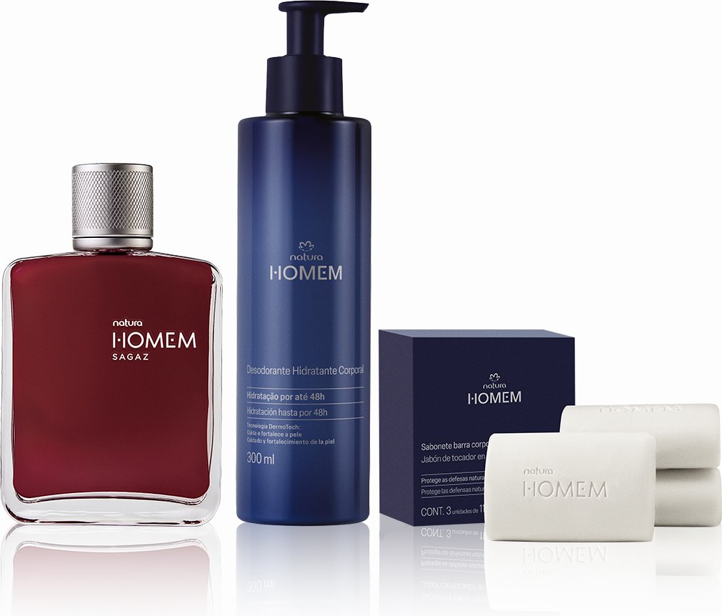 Imagem principal Kit Natura Homem Sagaz (3 produtos) Natura BR Natura BR
