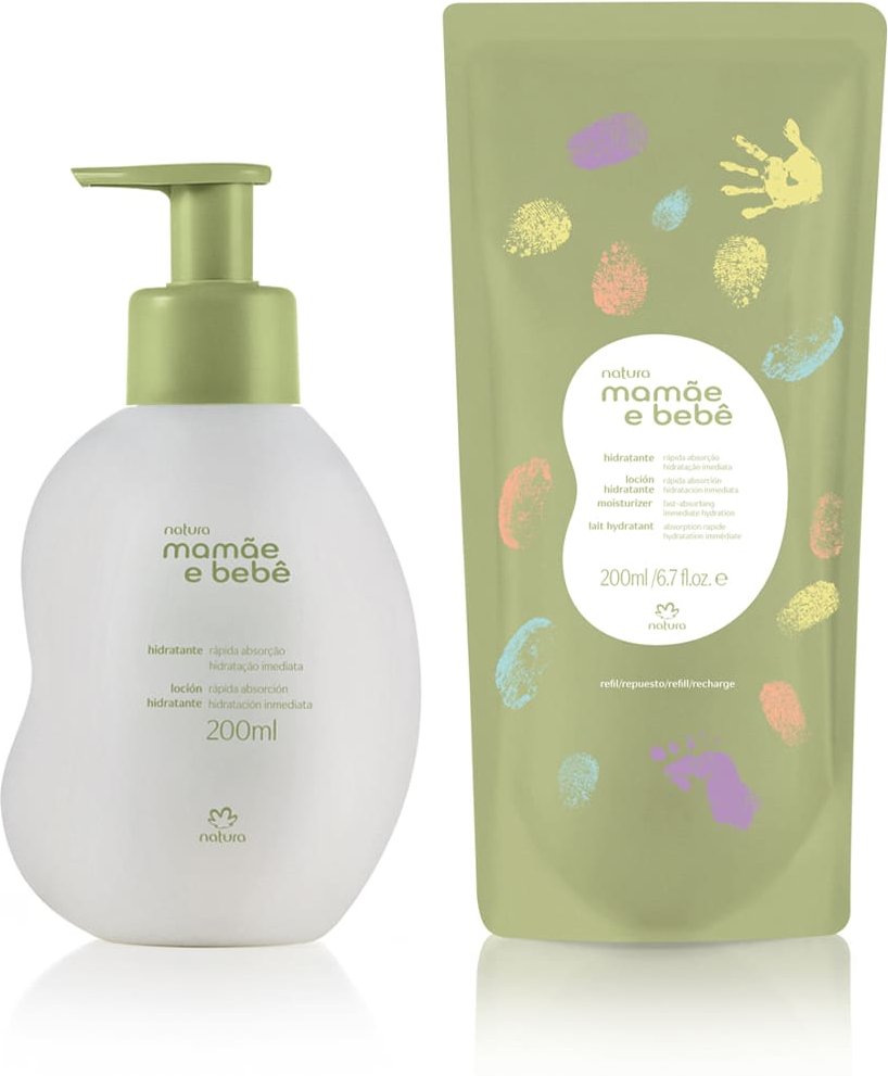Imagem principal Kit Hidratante Mamãe e Bebê com Refil (2 produtos) Natura BR Natura BR