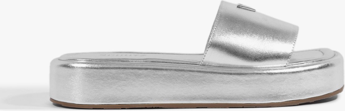 Imagem principal Papete Viena Plataforma Couro Schutz Prata Schutz Prata