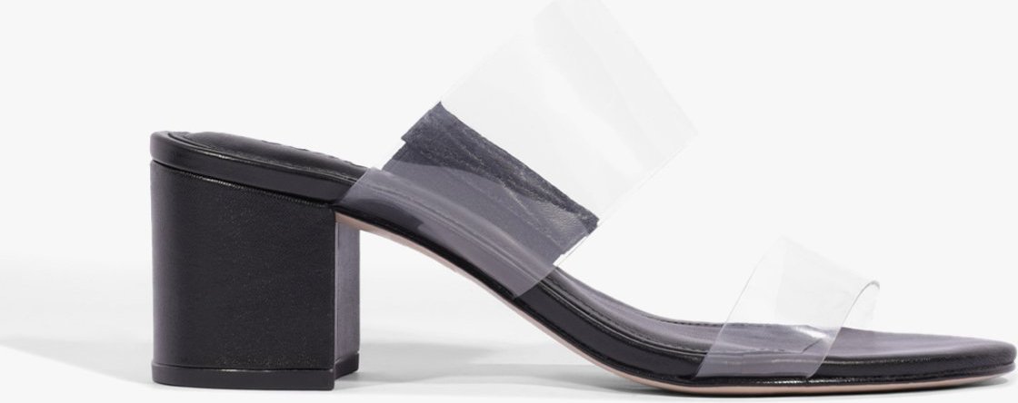 Imagem principal Tamanco Victorie Vinil Preta Preto Preto