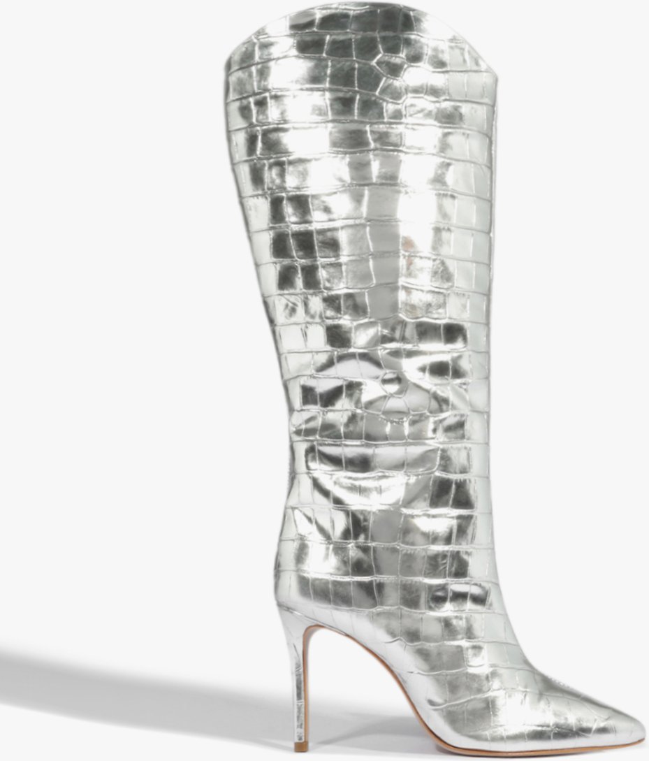 Imagem principal Bota Salto Alto Maryana Couro Schutz Laranja Schutz Laranja