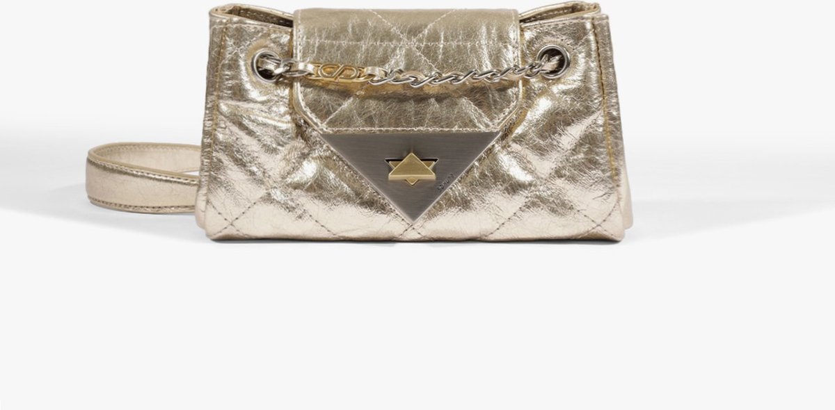 Imagem principal Bolsa Pequena S95 Couro Dourada | Schutz Schutz BR Dourado Schutz BR Dourado