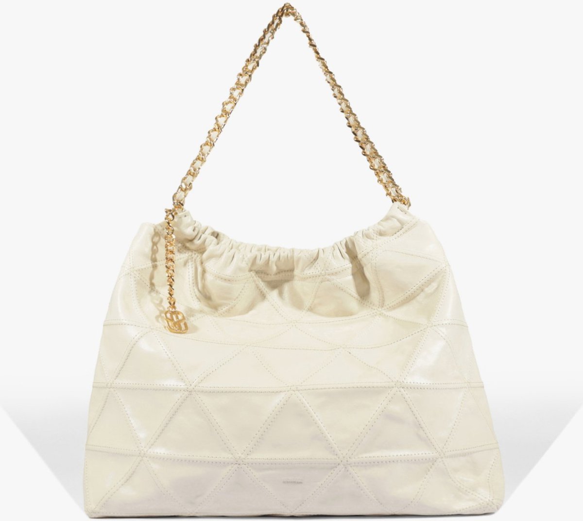 Imagem principal Bolsa Hobo Média Couro Branca | Schutz Schutz BR Branco Schutz BR Branco