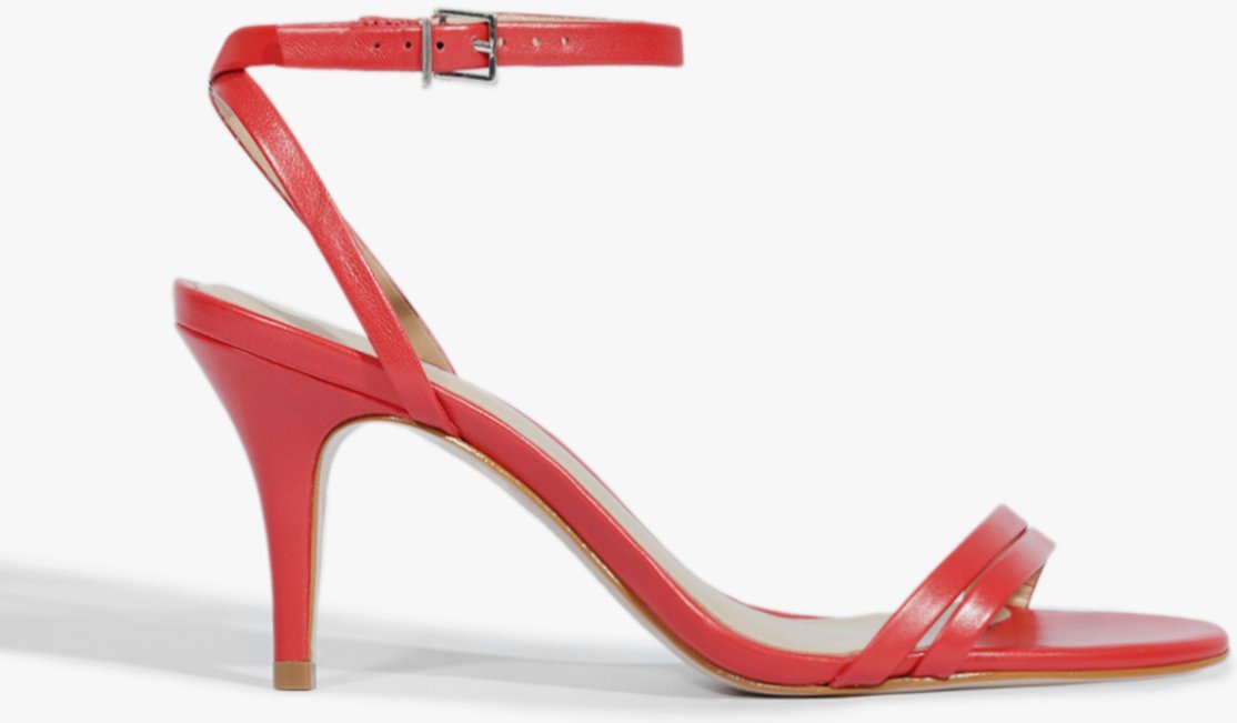 Imagem principal Sandália Altina Couro Vermelha Schutz Vermelho Schutz Vermelho