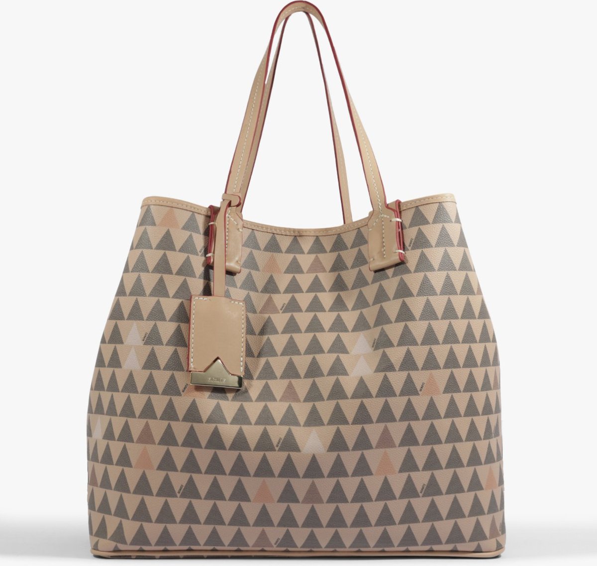 Imagem principal Bolsa Shopping Nina Triangle Bege | Schutz Schutz BR Colorido Schutz BR Colorido