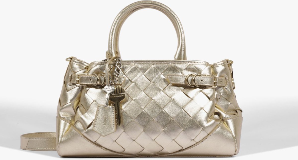 Imagem principal Bolsa Tote Média Heaven Tresse Dourada | Schutz Schutz BR Dourado Schutz BR Dourado