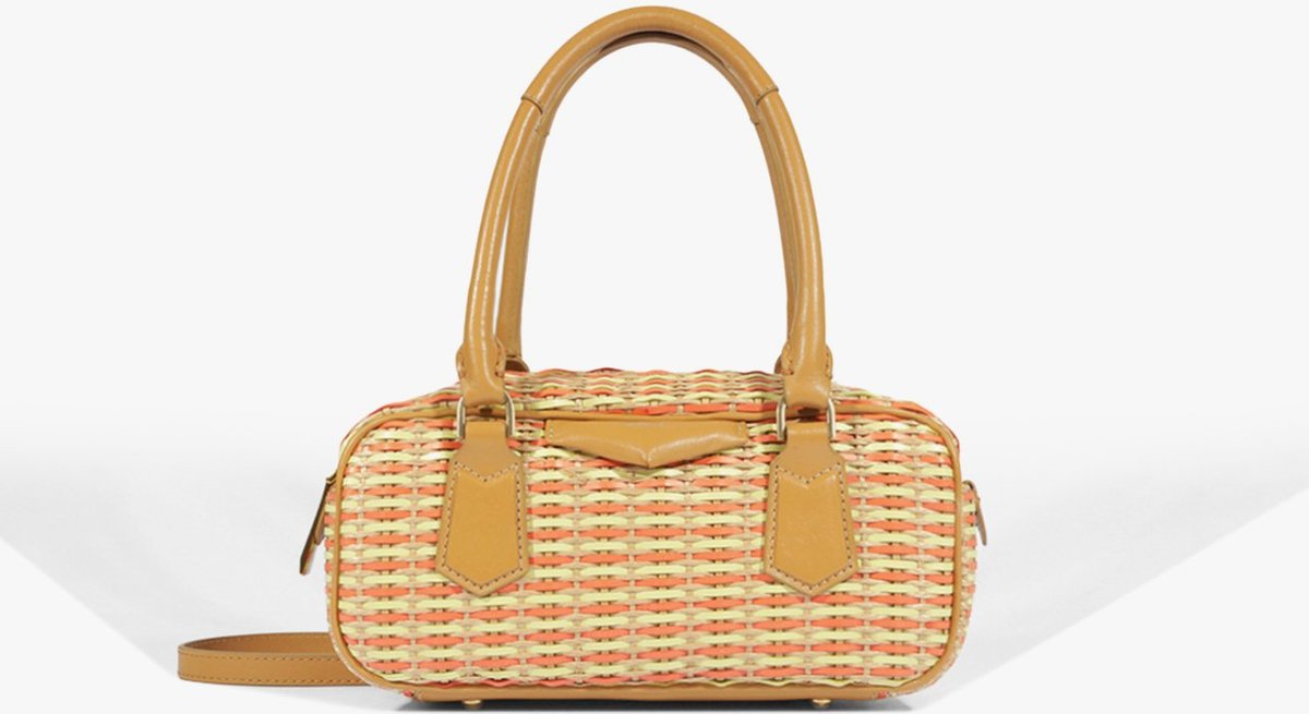 Imagem principal Bolsa Tiracolo Mini Holly Ráfia Natural | Schutz Schutz BR Schutz BR