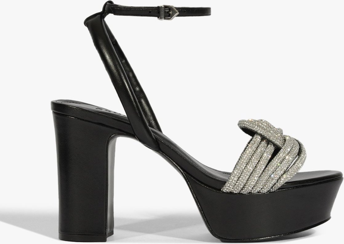 Imagem principal Sandália Plataforma Bosa Couro Schutz Preto Schutz Preto