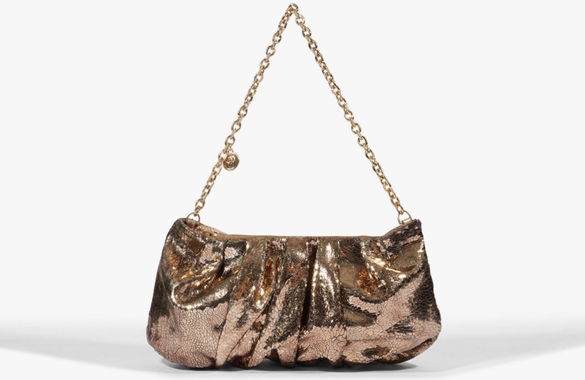 Imagem principal Bolsa Clutch Couro Dourada | Schutz Schutz BR Dourado Schutz BR Dourado