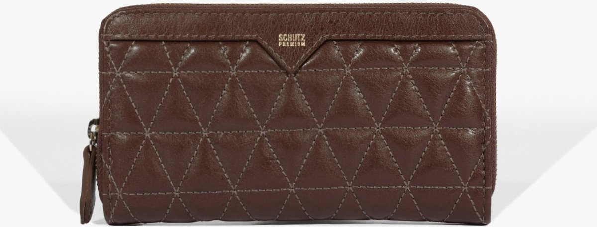 Imagem principal Carteira Grande 944 Matelassê Couro Escuro | Schutz Schutz BR Marrom Schutz BR Marrom