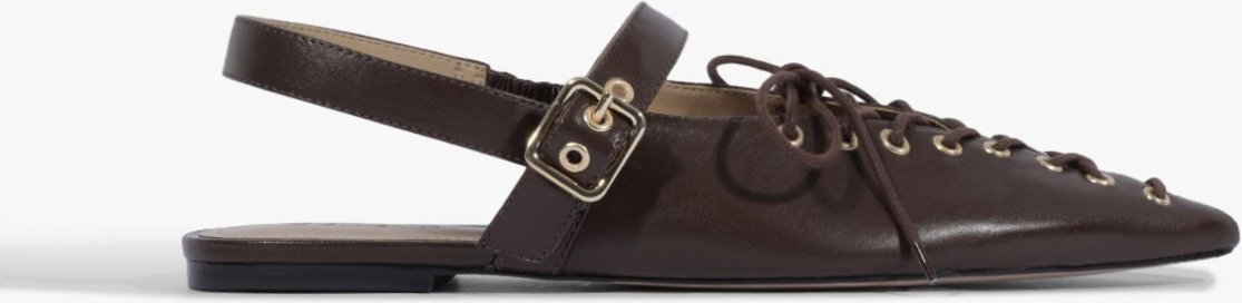 Imagem principal Sapatilha Sabrine Couro Schutz Schutz BR Marrom Schutz BR Marrom