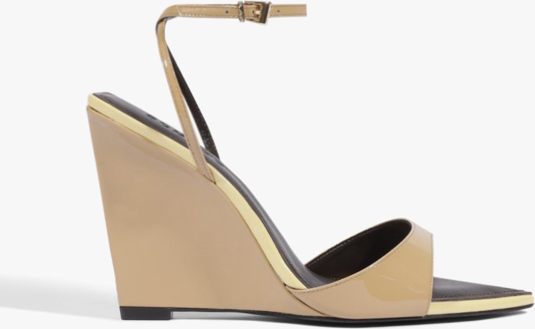 Imagem principal Sandália Anabela Elodie Verniz Schutz Schutz BR Preto Schutz BR Preto