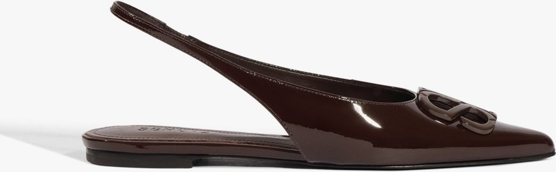 Imagem principal Sapatilha Slingback Femme Icon Couro Schutz Schutz BR Marrom Schutz BR Marrom