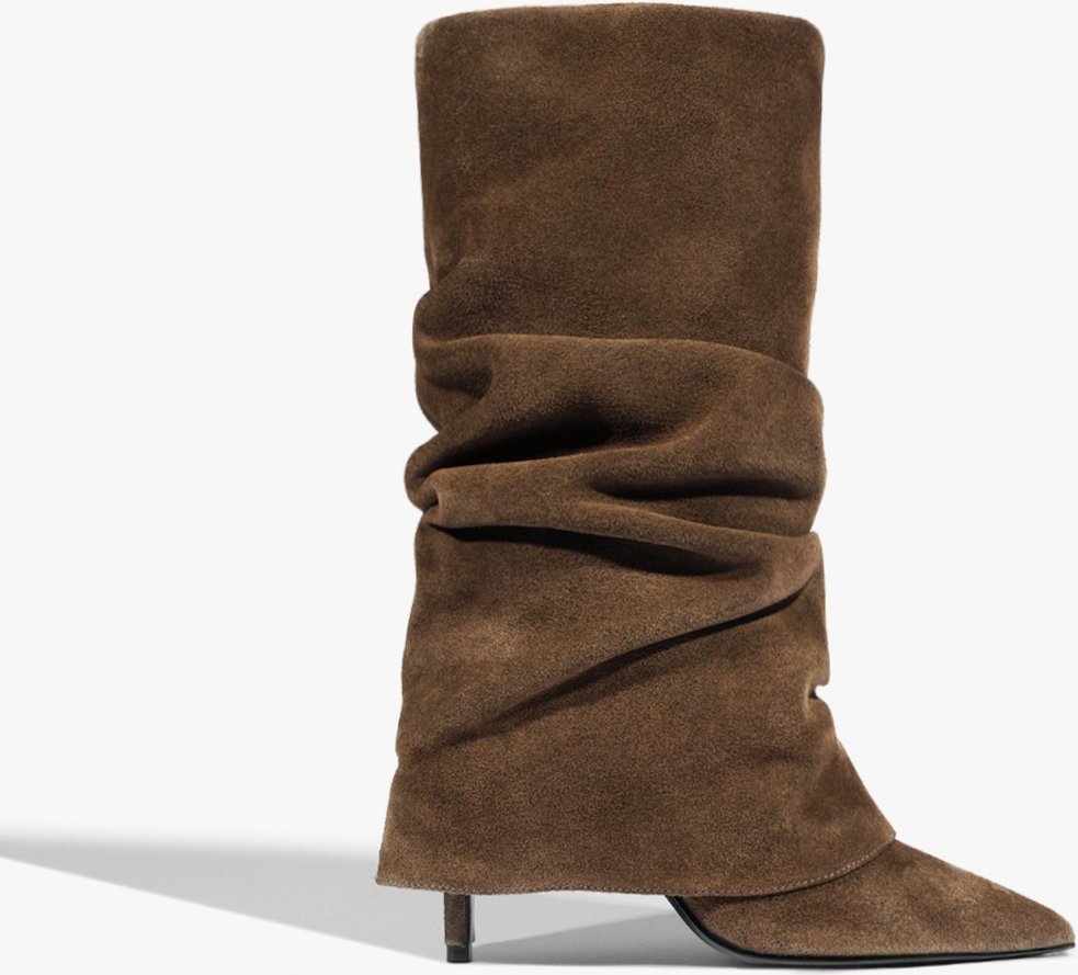 Imagem principal Bota Mikki Cloak Camurça Schutz Schutz BR Marrom Schutz BR Marrom