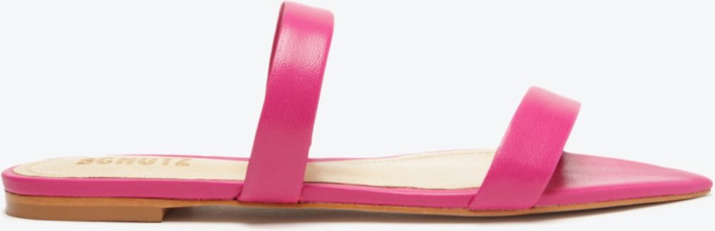 Imagem principal Sandália Rasteira Bico Folha Couro Schutz Rosa Schutz Rosa