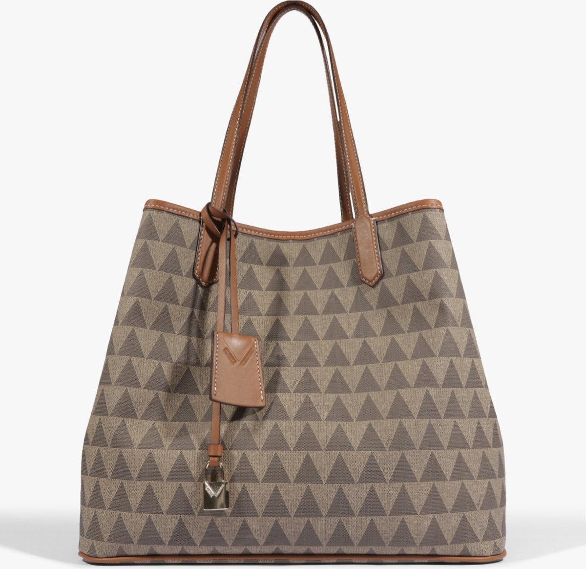 Imagem principal Bolsa Shopping Grande Triangle Bege | Schutz Schutz BR Schutz BR