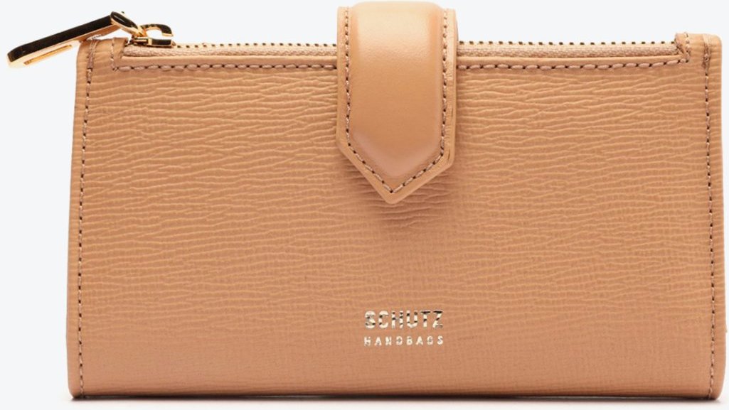 Imagem principal Carteira Grande New Lorena Couro Nude Schutz Unissex Schutz Unissex