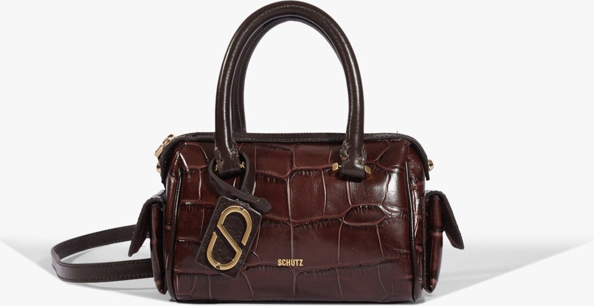 Imagem principal Bolsa Mini Bag Tay Couro Marrom | Schutz Schutz BR Schutz BR