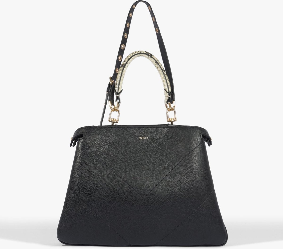 Imagem principal Bolsa Tote Flare Couro Preta | Schutz Schutz BR Preto Schutz BR Preto