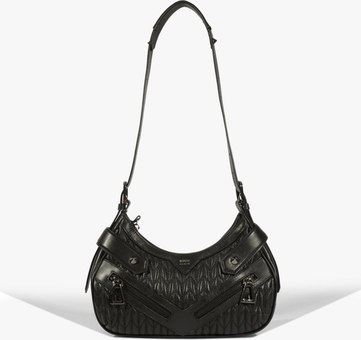 Imagem principal Bolsa Tiracolo Suki Média Couro Marrom | Schutz Schutz BR Preto Schutz BR Preto