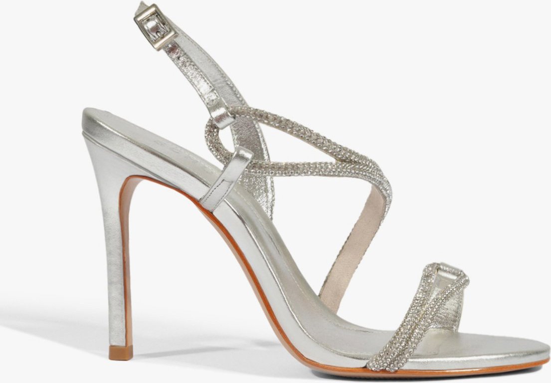 Imagem principal Sandália Glam Salto Fino Schutz Schutz BR Prata Schutz BR Prata