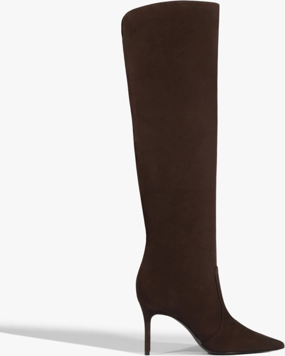 Imagem principal Bota Dressy Cano Longo Couro Dark Brown | Schutz Schutz BR Marrom Schutz BR Marrom