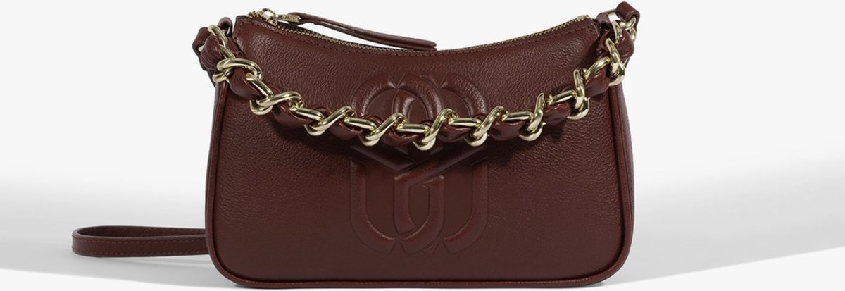 Bolsa Tiracolo Daphne Couro Vinho | Schutz