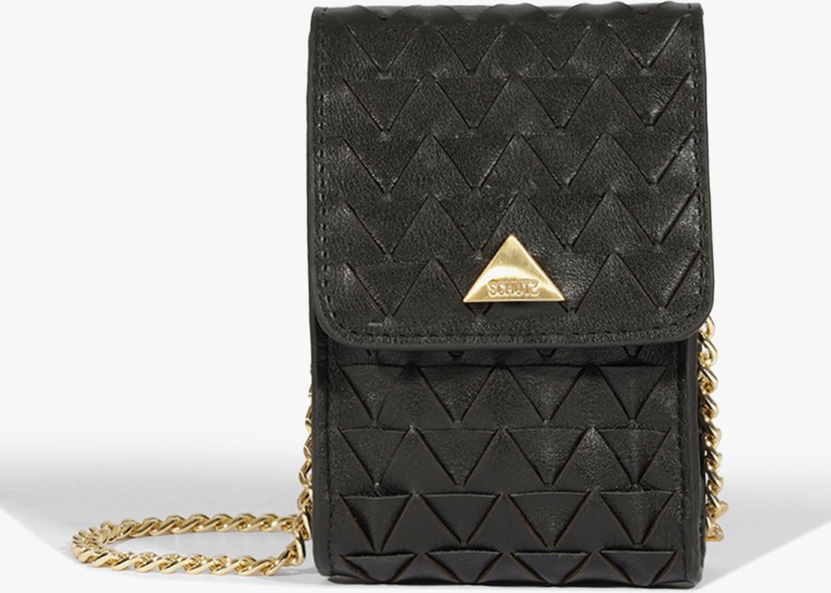 Imagem principal Porta Celular Rebecca Couro Schutz Preto Schutz Preto