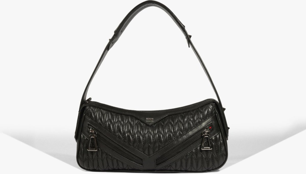 Imagem principal Bolsa Tiracolo Suki Pequena Couro Preta | Schutz Schutz BR Preto Schutz BR Preto