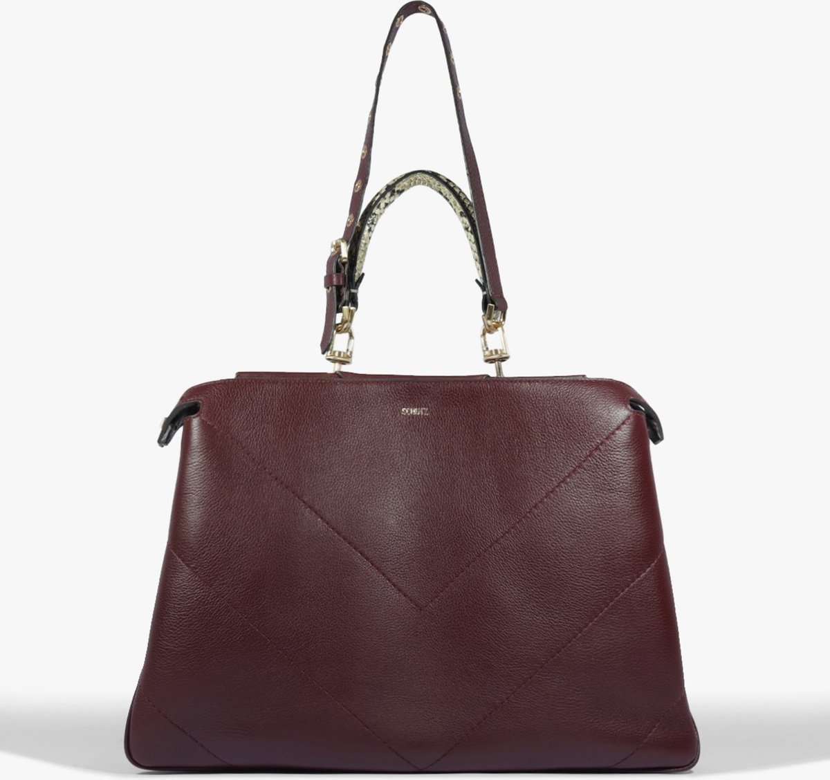 Imagem principal Bolsa Shopping Flare Couro Vermelha | Schutz Schutz BR Vermelho Schutz BR Vermelho