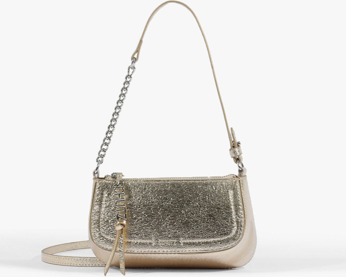 Imagem principal Bolsa Tiracolo Mini Tina Dourada Clara | Schutz Schutz BR Dourado Schutz BR Dourado