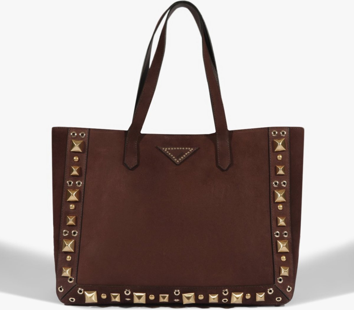 Imagem principal Bolsa Shopping Boheme Camurça Schutz Schutz BR Marrom Schutz BR Marrom