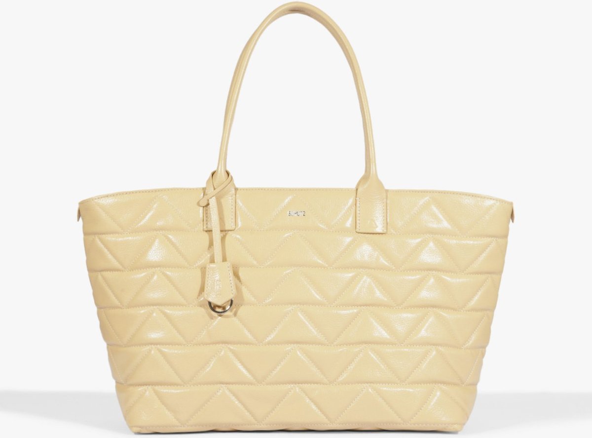 Imagem principal Bolsa Shopping Paris Couro Creme | Schutz Nude Nude