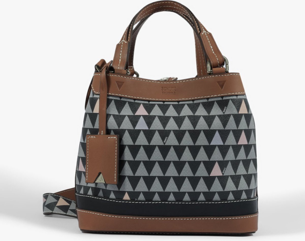 Imagem principal Bolsa Mini Tote Emma Neo Triagle Marrom Schutz Colorido Schutz Colorido