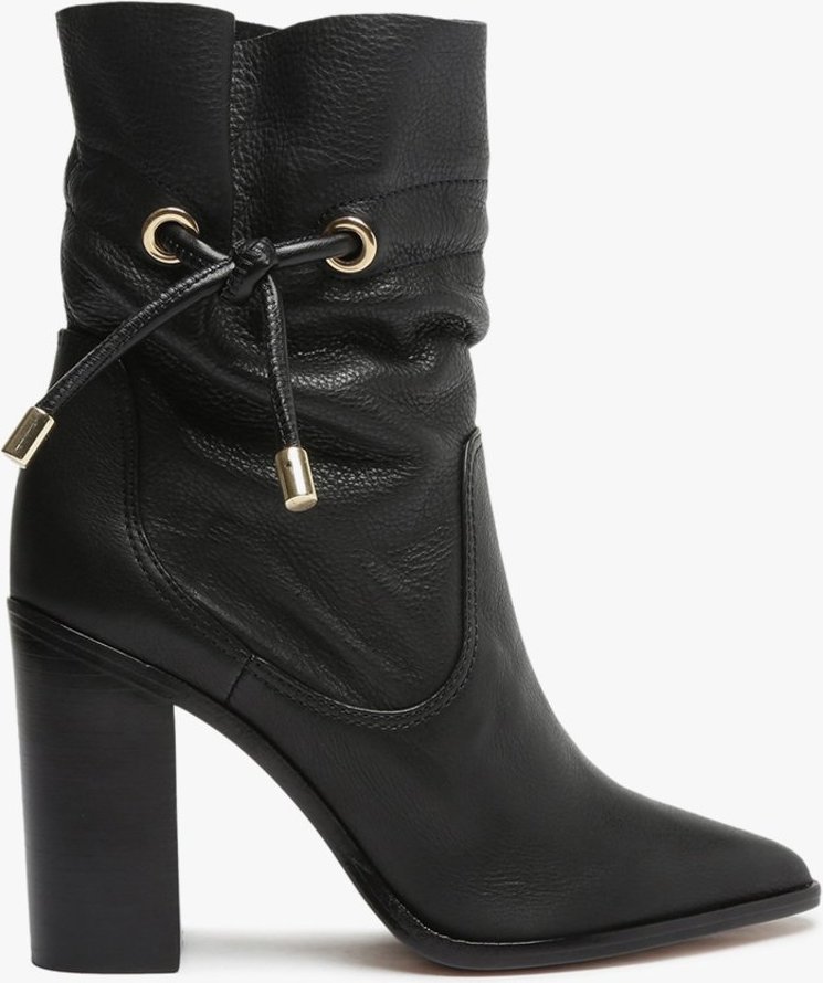 Imagem principal Bota Cano Médio Couro Preta Schutz Preto Schutz Preto