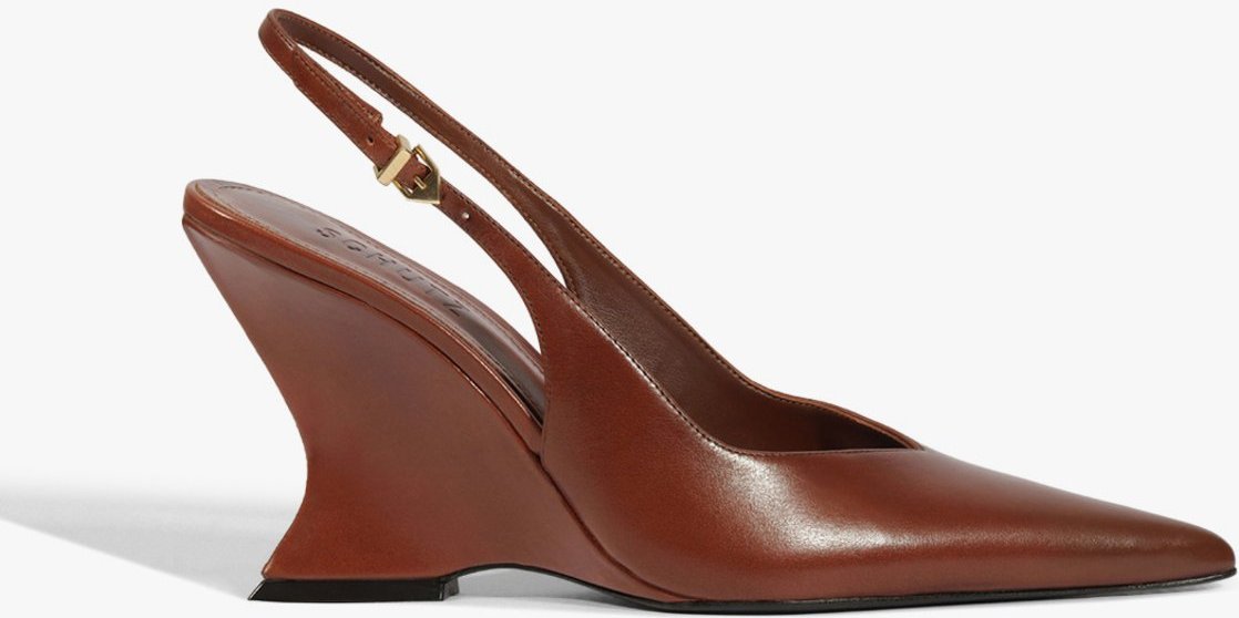 Imagem principal Scarpin Slingback Siena Couro Schutz Schutz BR Preto Schutz BR Preto