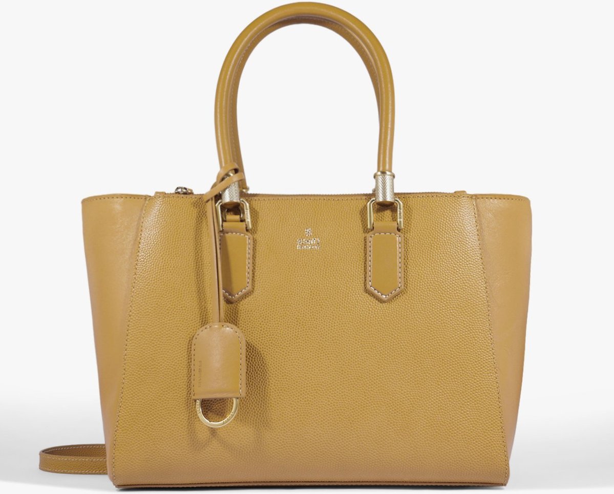 Imagem principal Bolsa Tote Grande Lauren Couro Caramelo | Schutz Schutz BR Amarelo Schutz BR Amarelo