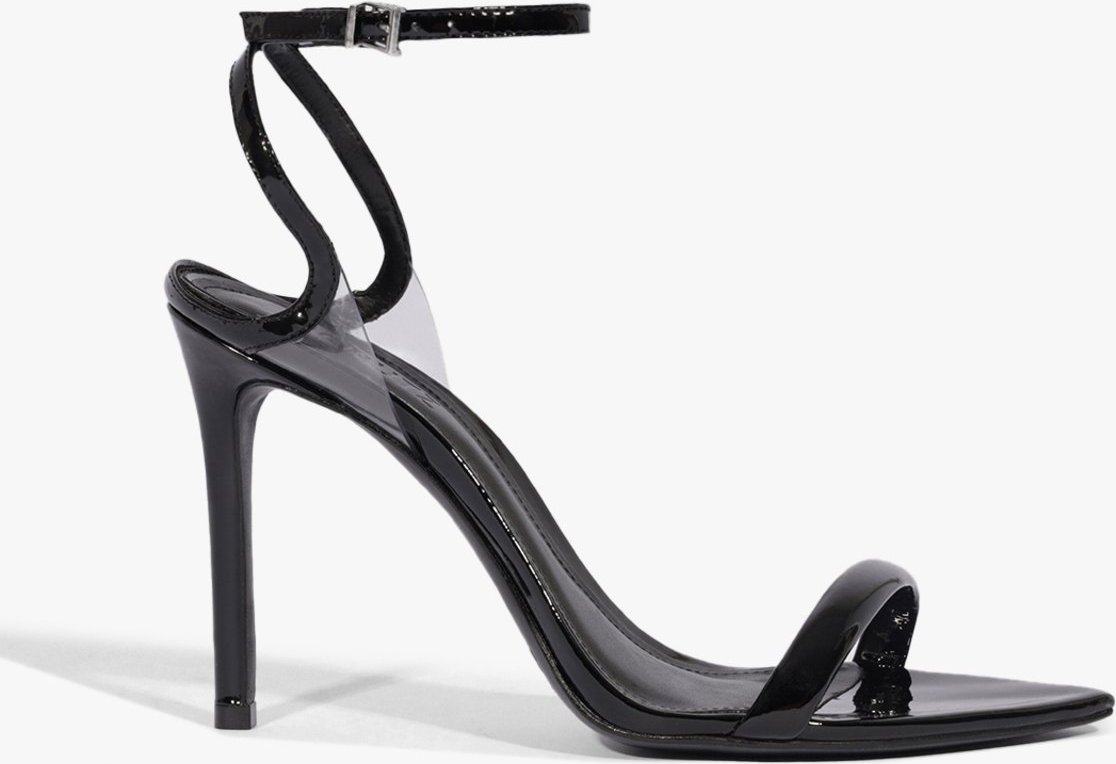 Imagem principal Sandália Salto Alto Skye Couro Verniz Preta Schutz Preto Schutz Preto