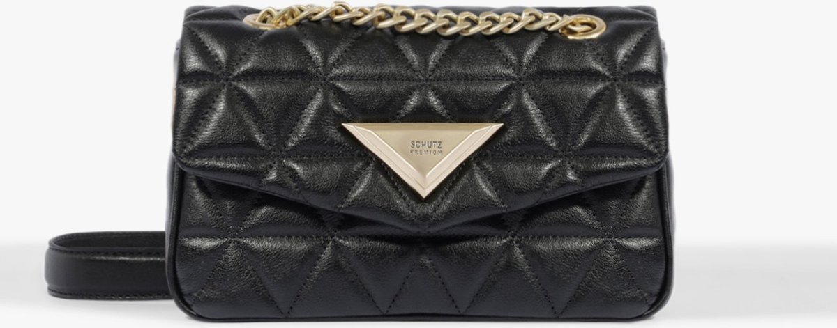 Imagem principal Bolsa Tiracolo Média 944 Couro Preta Schutz Preto Schutz Preto