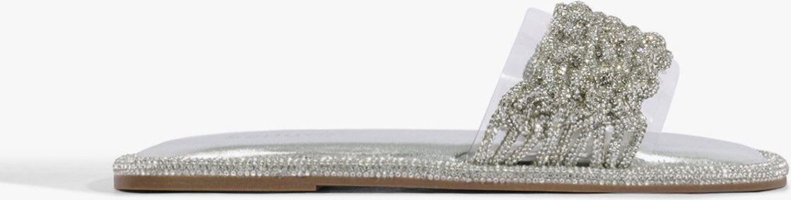 Imagem principal Sandália Rasteira Serena Schutz Schutz BR Prata Schutz BR Prata