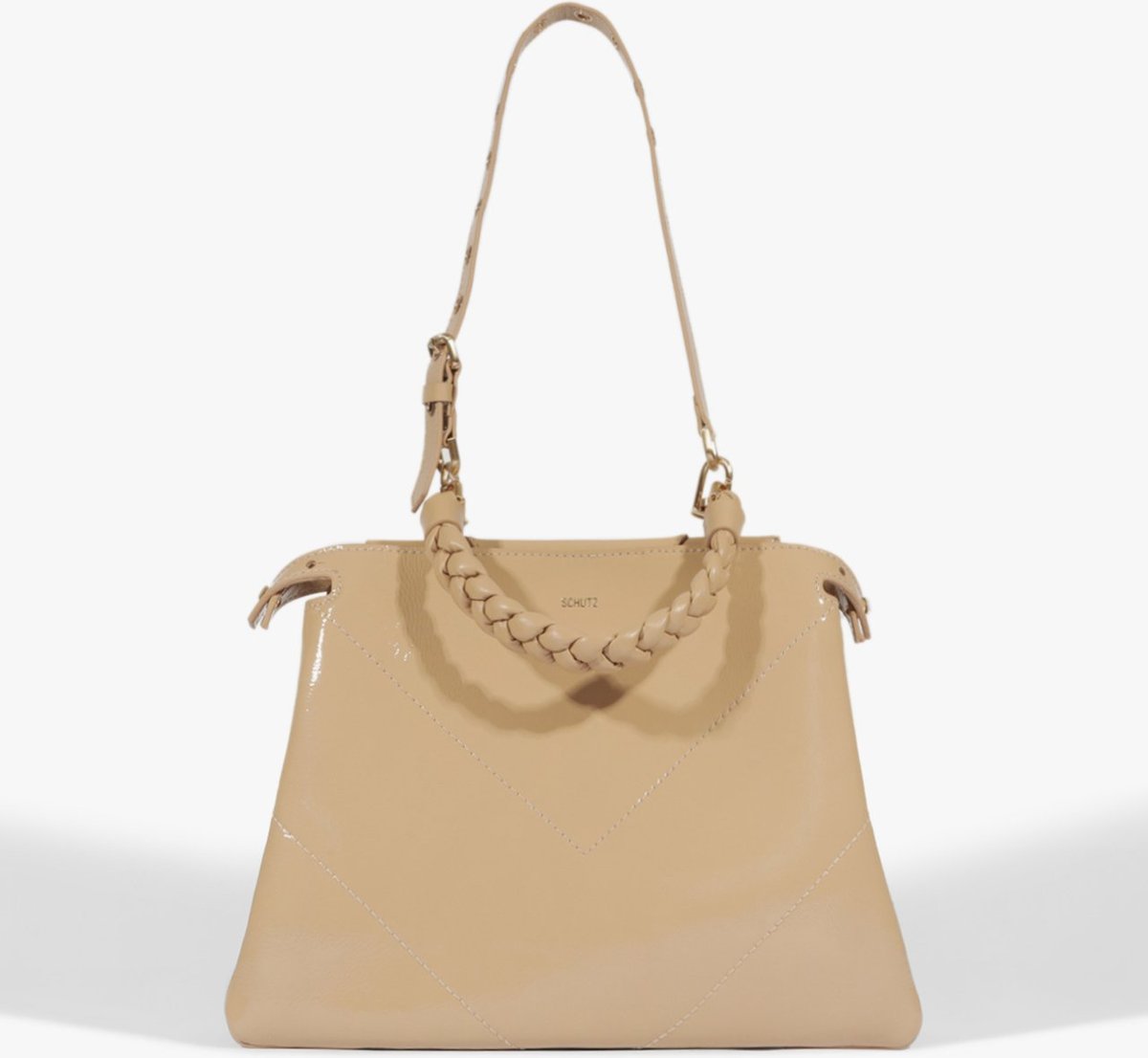 Imagem principal Bolsa Tote Flare Couro Bege | Schutz Schutz BR Nude Schutz BR Nude