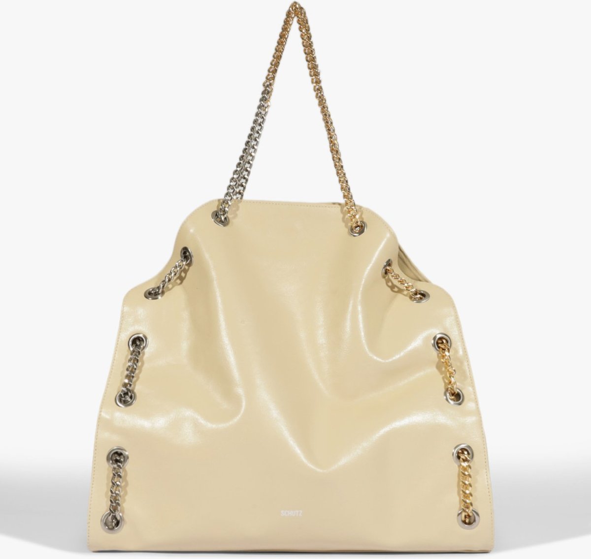 Imagem principal Bolsa Maxi Cassie Couro Branca | Schutz Schutz BR Branco Schutz BR Branco