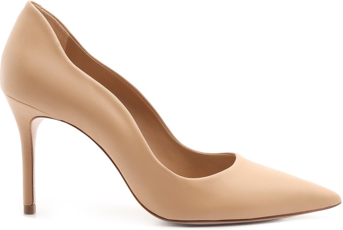 Imagem principal Sapato Scarpin Salto Couro Amêndoa Unissex Unissex