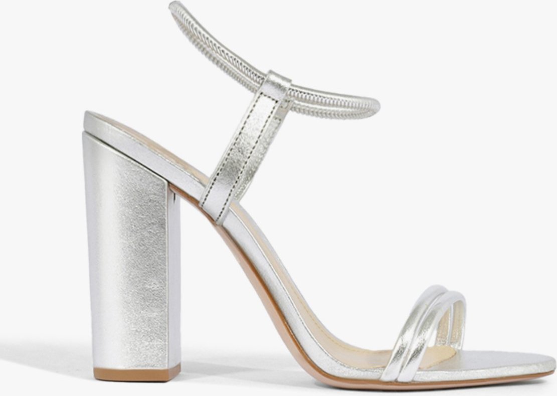 Imagem principal Sandália Gimenez Couro Schutz Prata Schutz Prata