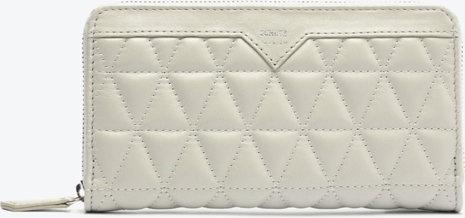 Imagem principal Carteira Grande 944 Matelassê Couro Cinza Schutz Unissex Schutz Unissex